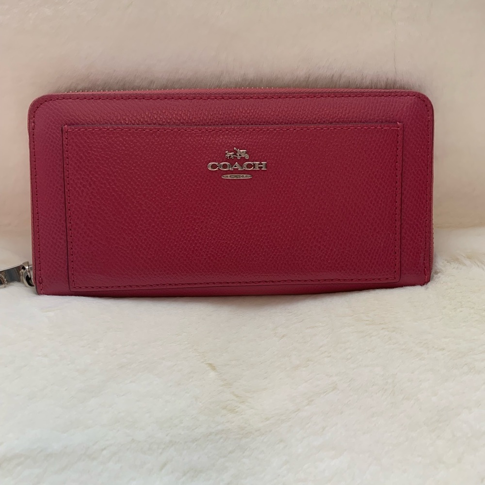 Pink Coach Wallet
